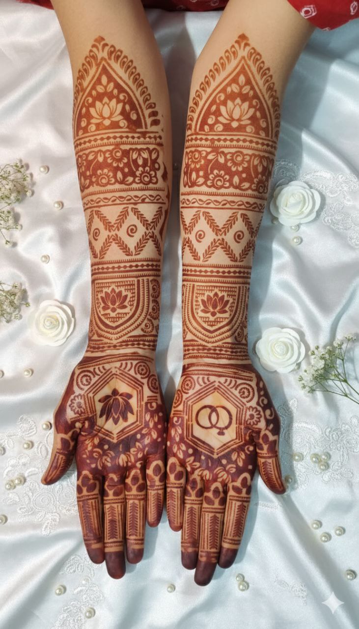 Bridal stencil (1pair)