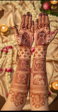 Bridal Mehndi design (1pair)