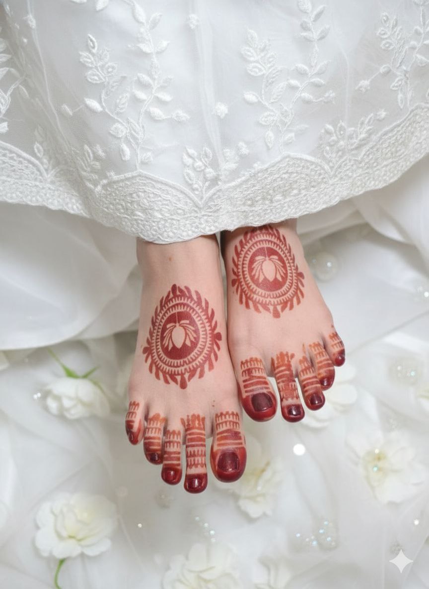 Feet stencil (1pair)